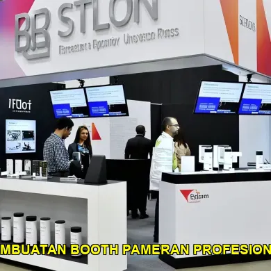 pembuatan booth pameran profesional
